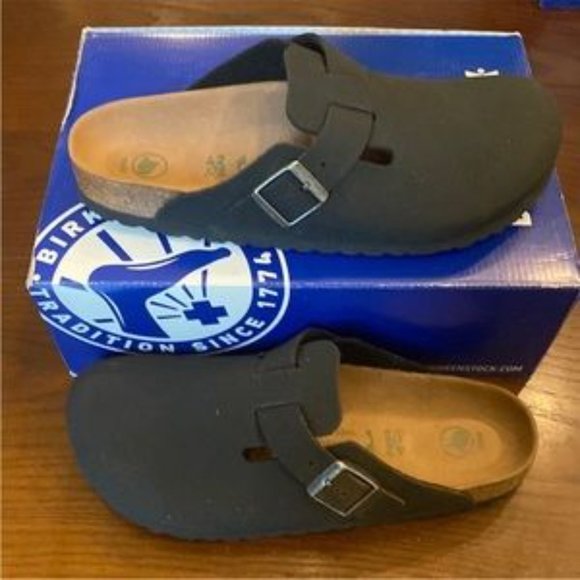Birkenstock Boston vegan black 9m new